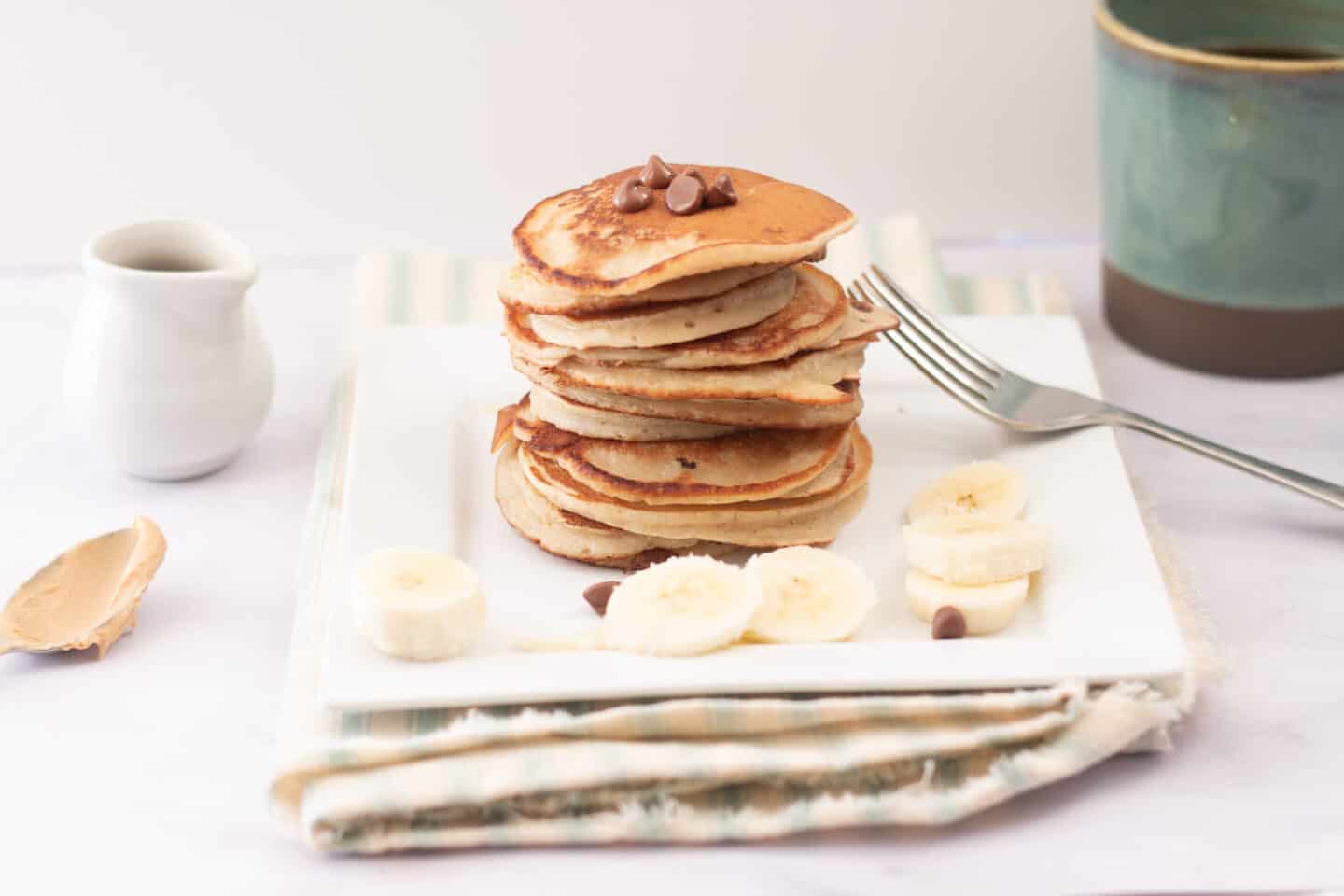 Stack of Pancakes with syrup