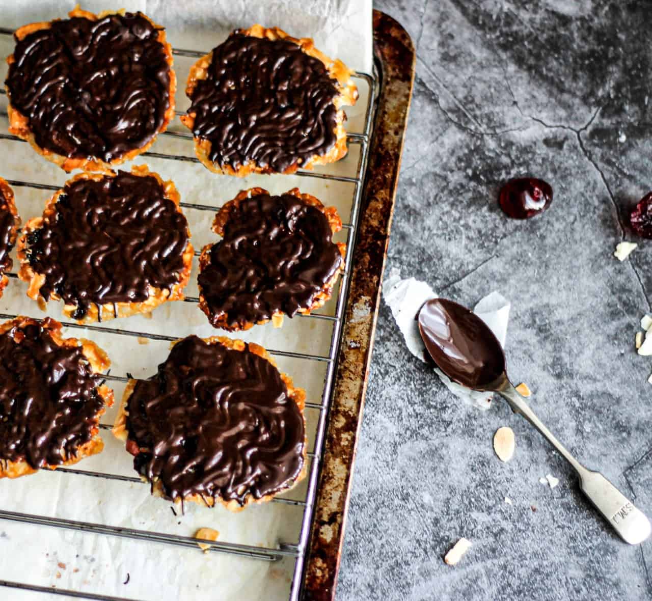 Chocolate Florentines