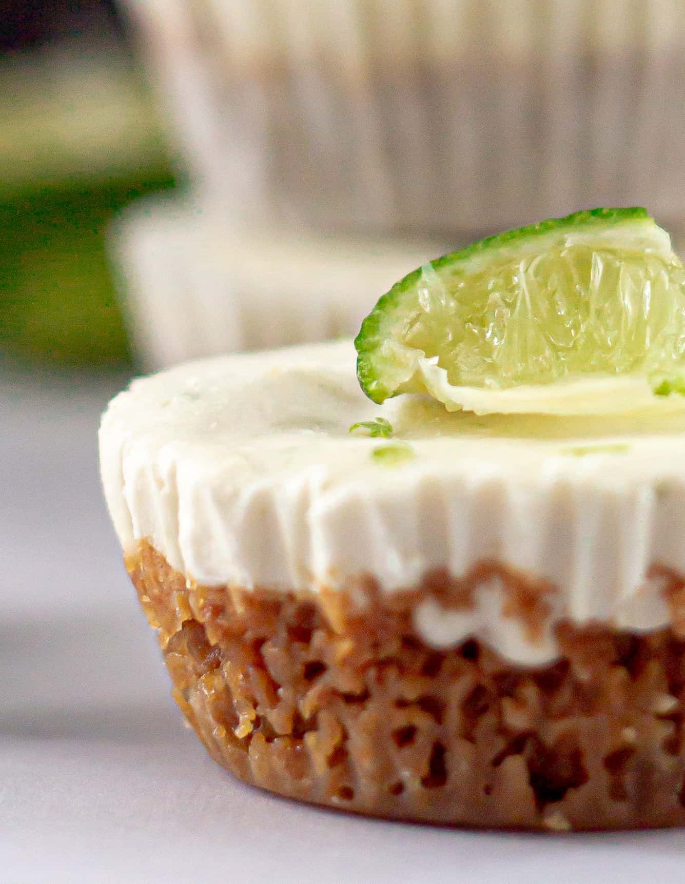 A single key lime pie