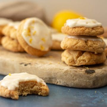 The Easiest Tangiest Vegan Lemon Cookies Ever