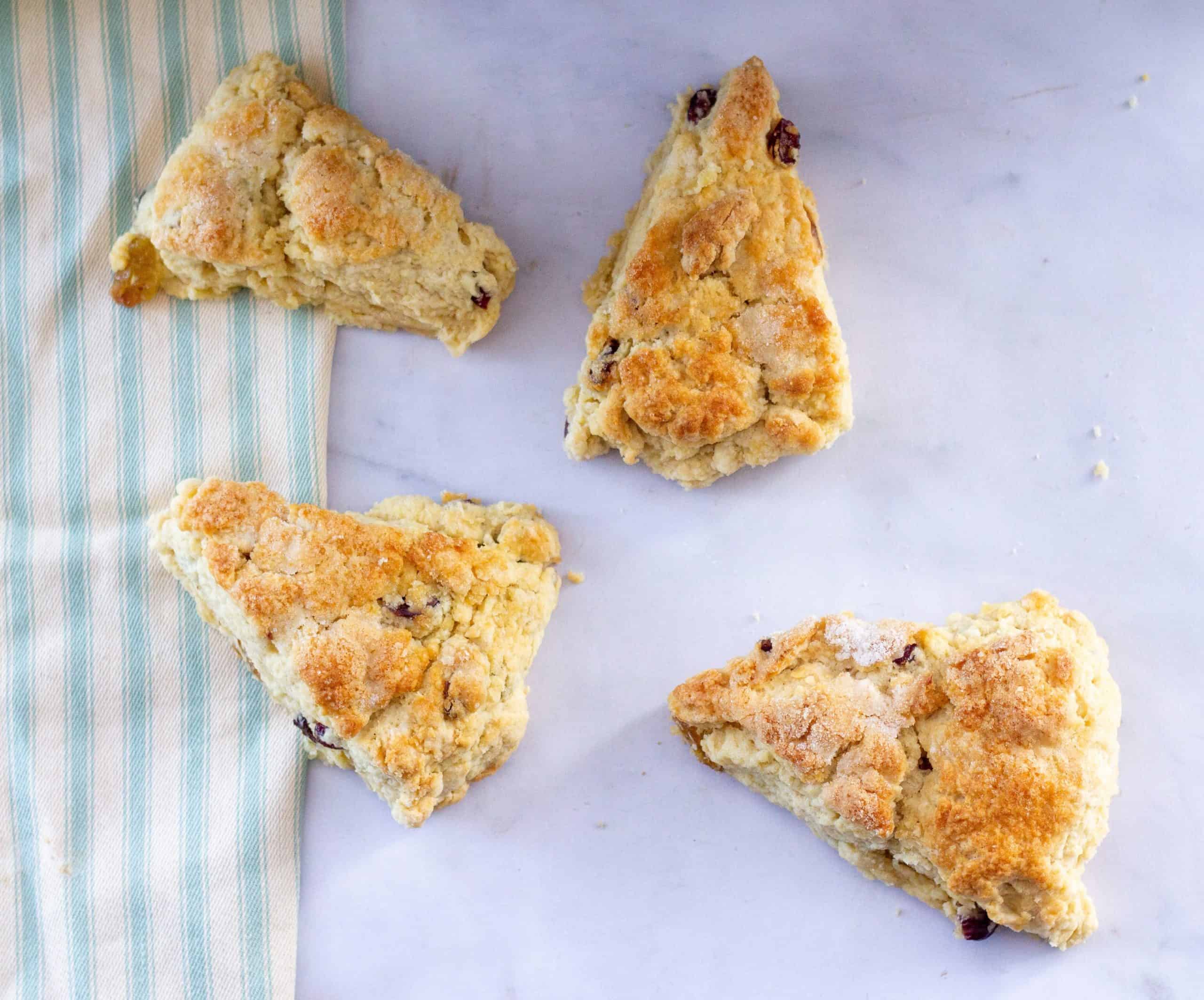 The easiest flakiest vegan scone recipe