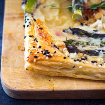 Easy Vegan Asparagus Tart