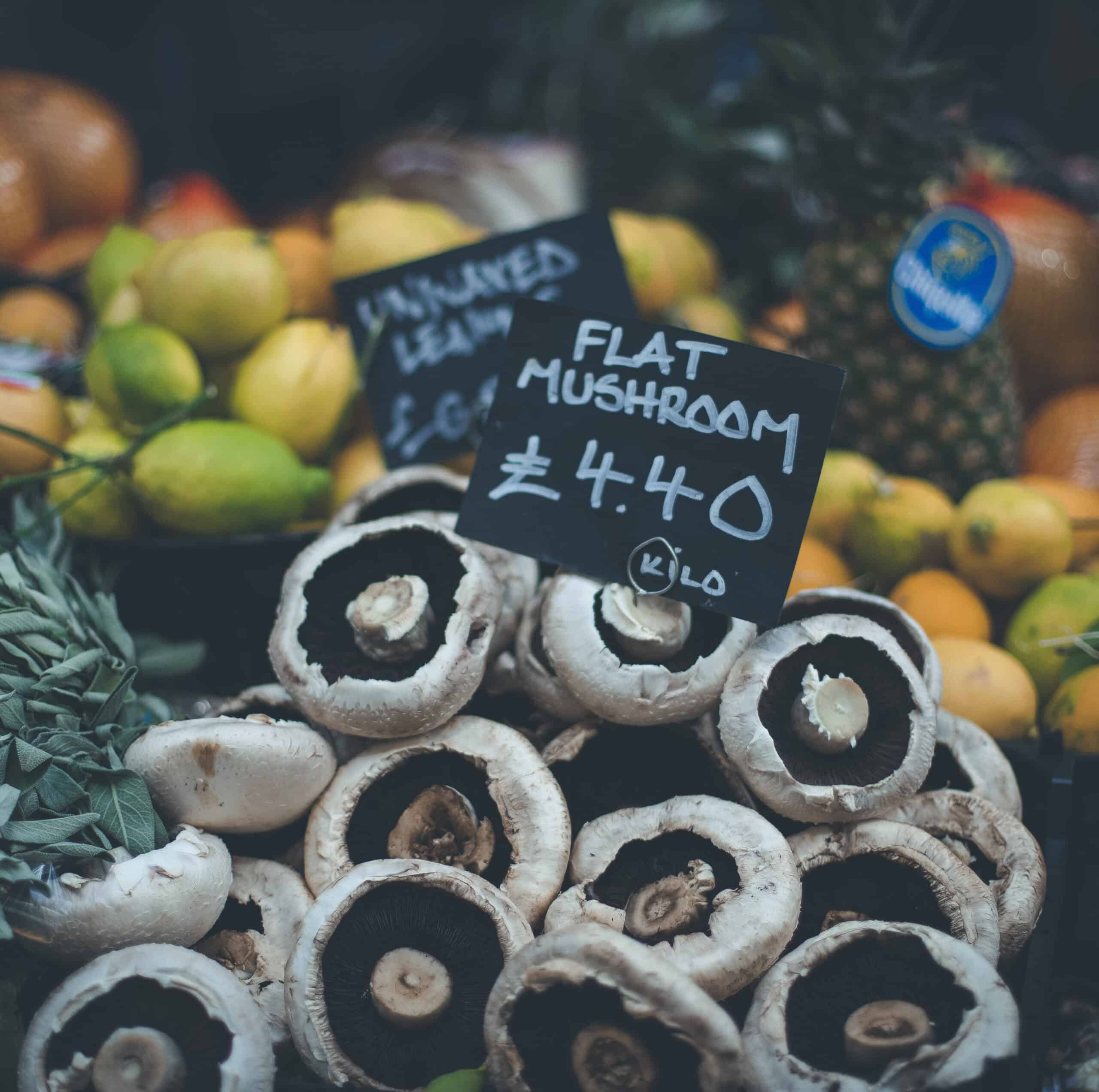 Mushrooms at Borough Market