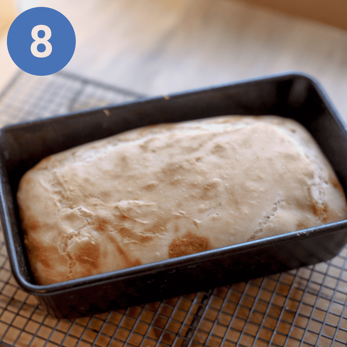 The baked loaf!