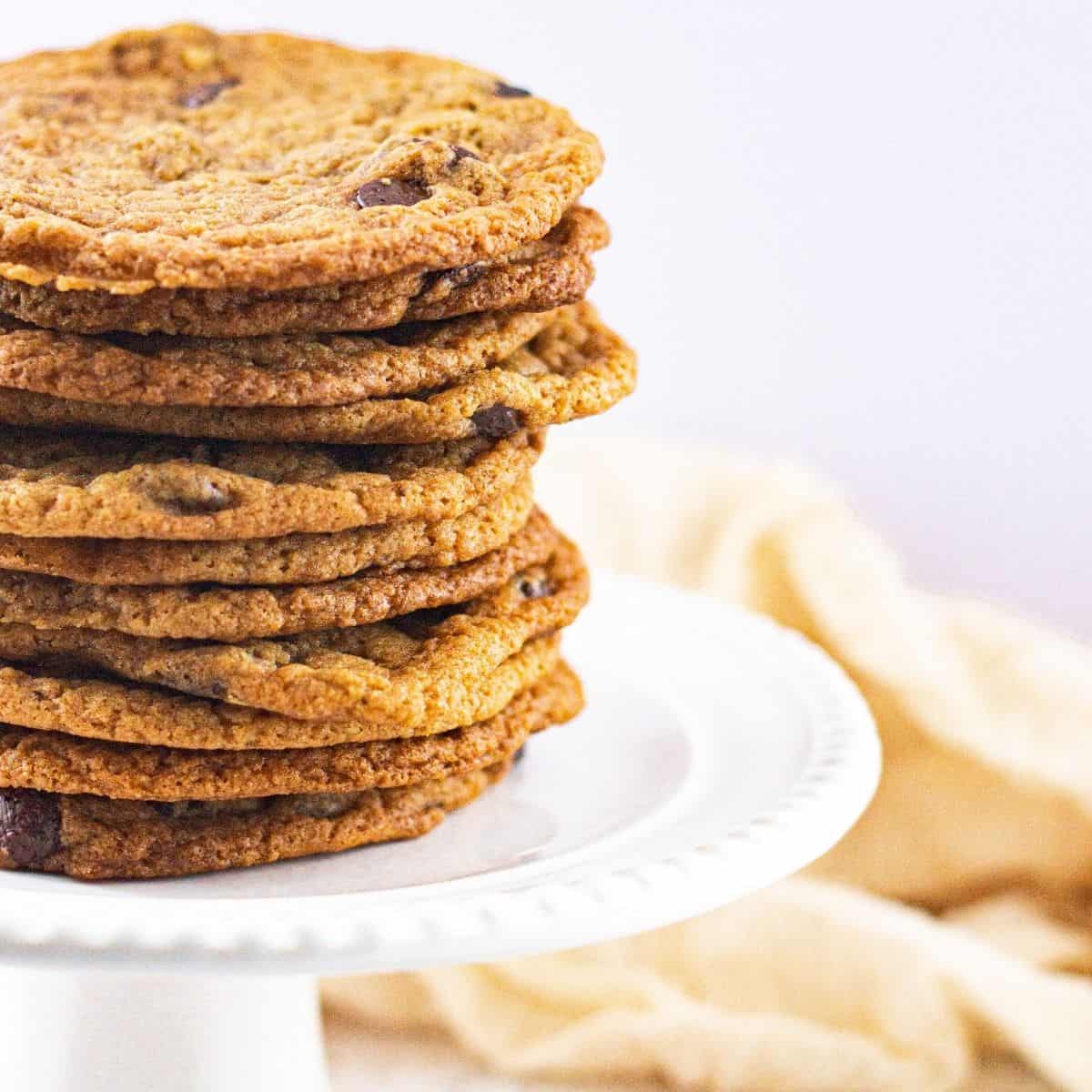 The Best Vegan Chocolate Chip Cookie Recipe – chewy, chocolatey and perfect!