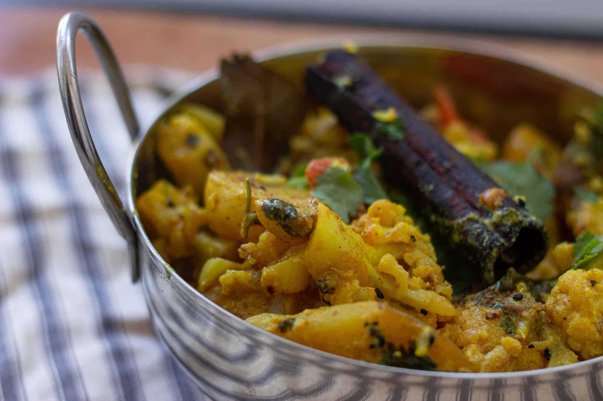Vegan Cauliflower and Potato Curry Recipe | Sweeter Than Oats