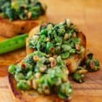 An Easy Broad Bean and Pea Vegan Pesto Recipe