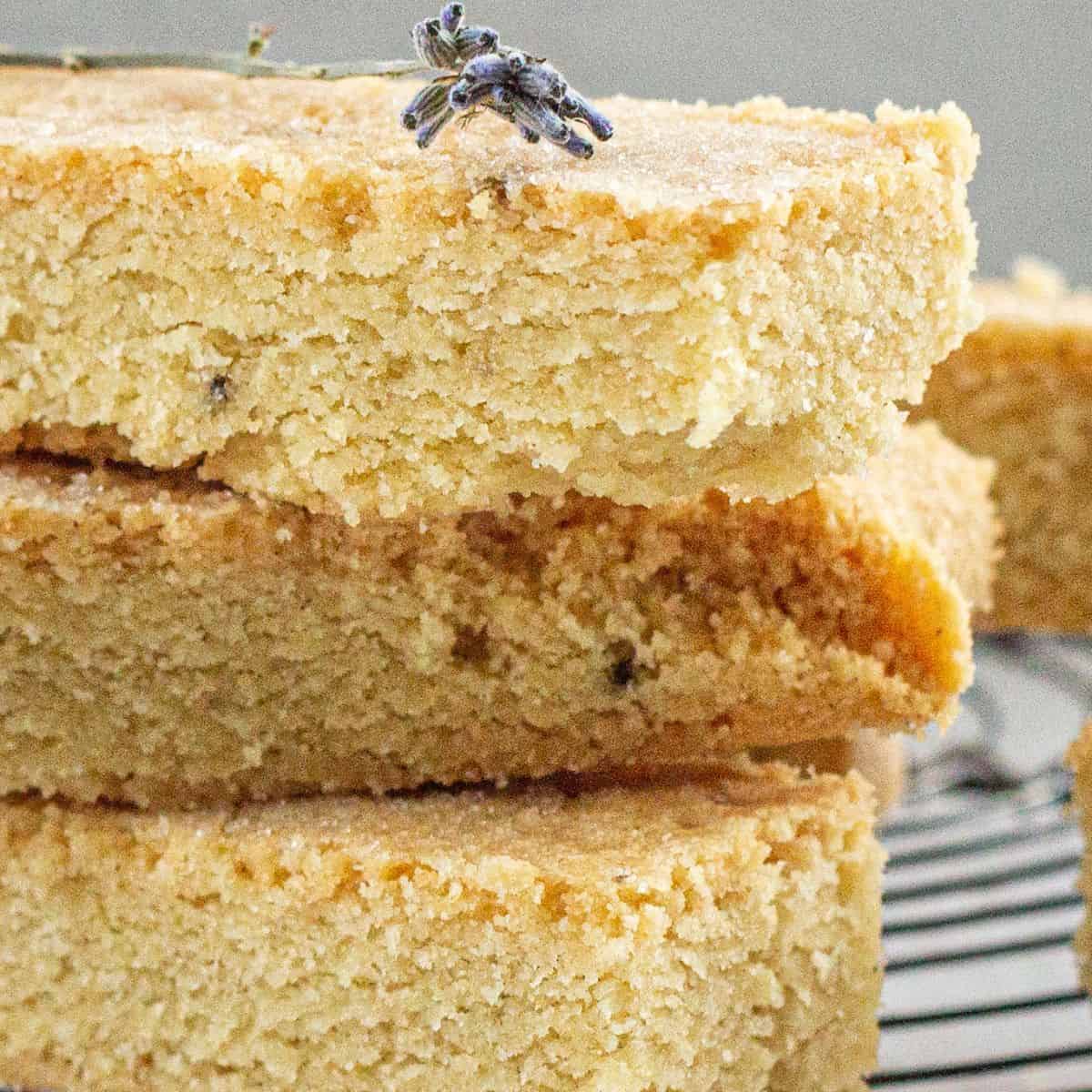 Shortbread with Lavender