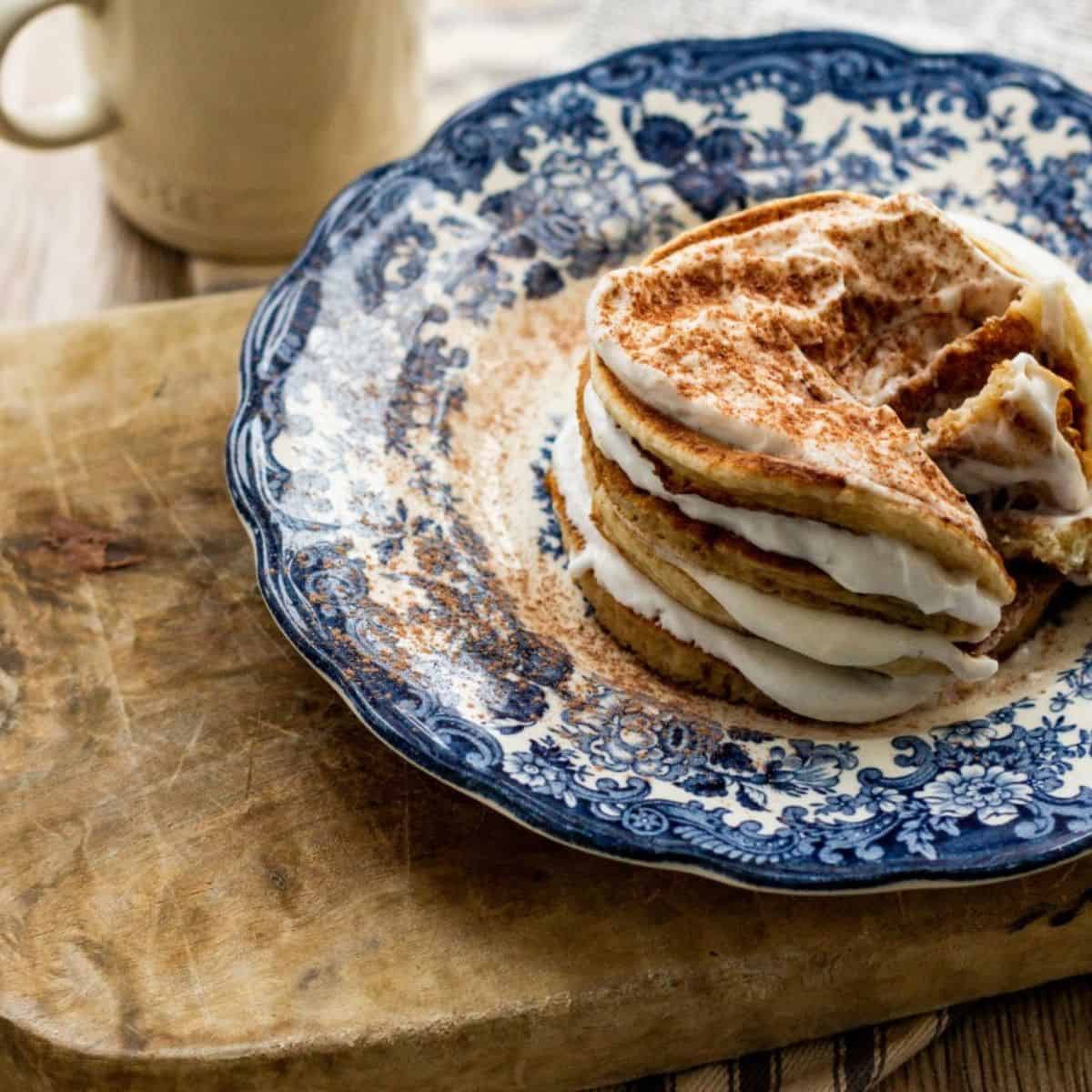 Delicious and Easy Vegan Tiramisu Pancakes