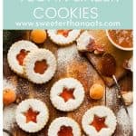 How to make vegan Linzer Cookies