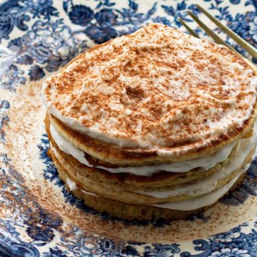 How to make easy vegan tiramisu pancakes