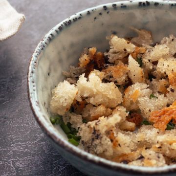 Truffled Crouton Crumbles