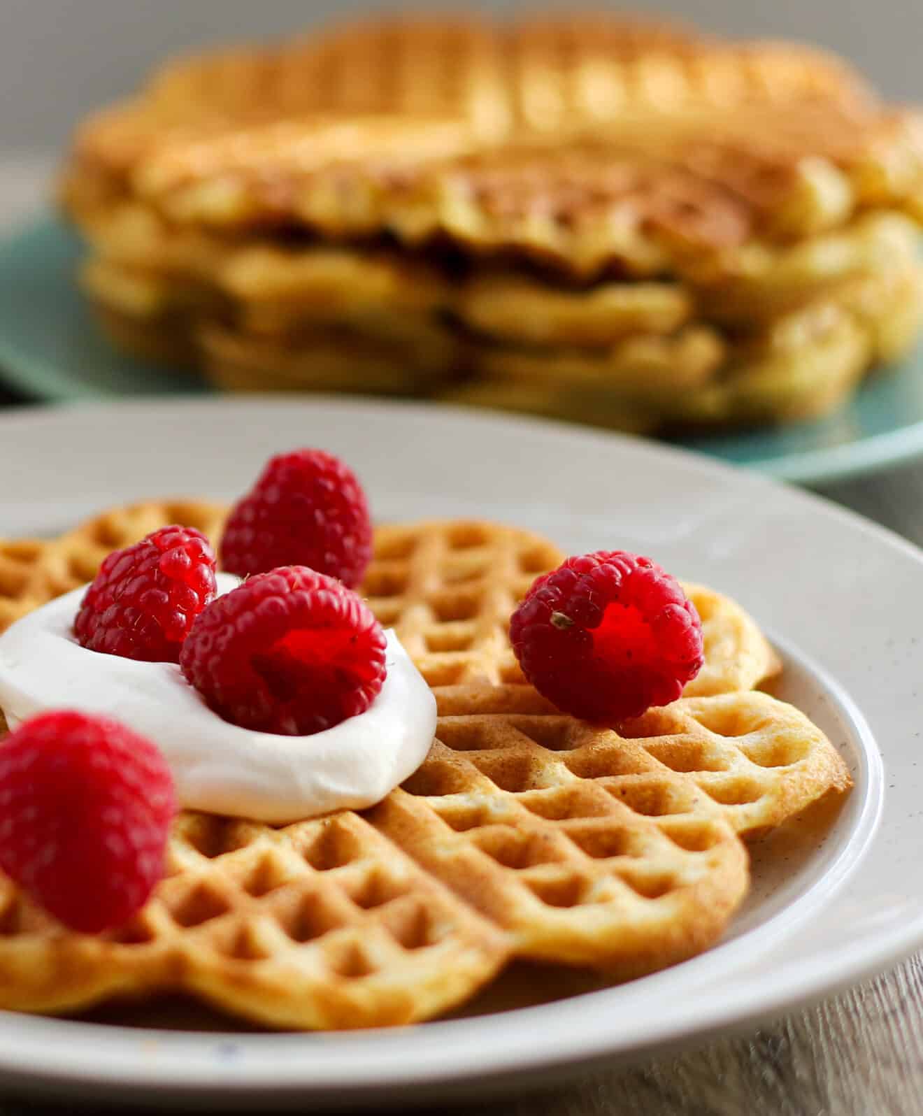 Deliciously Crispy Vegan Cornmeal Waffles Recipe Sweeter Than Oats