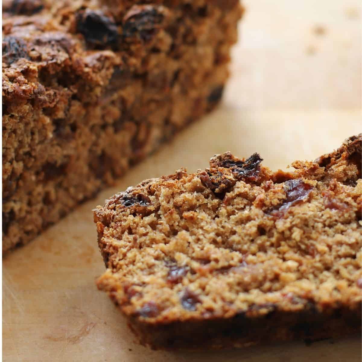 Easy and Delicious Vegan Sultana Loaf