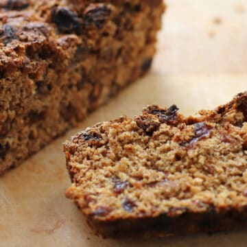 Vegan Sultana Loaf recipe