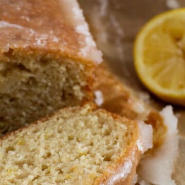 Vegan Lemon Drizzle Loaf Cake