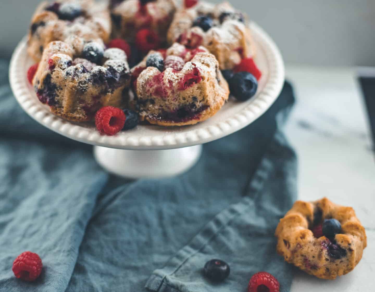 Vegan Baby Bundt Cakes Recipe