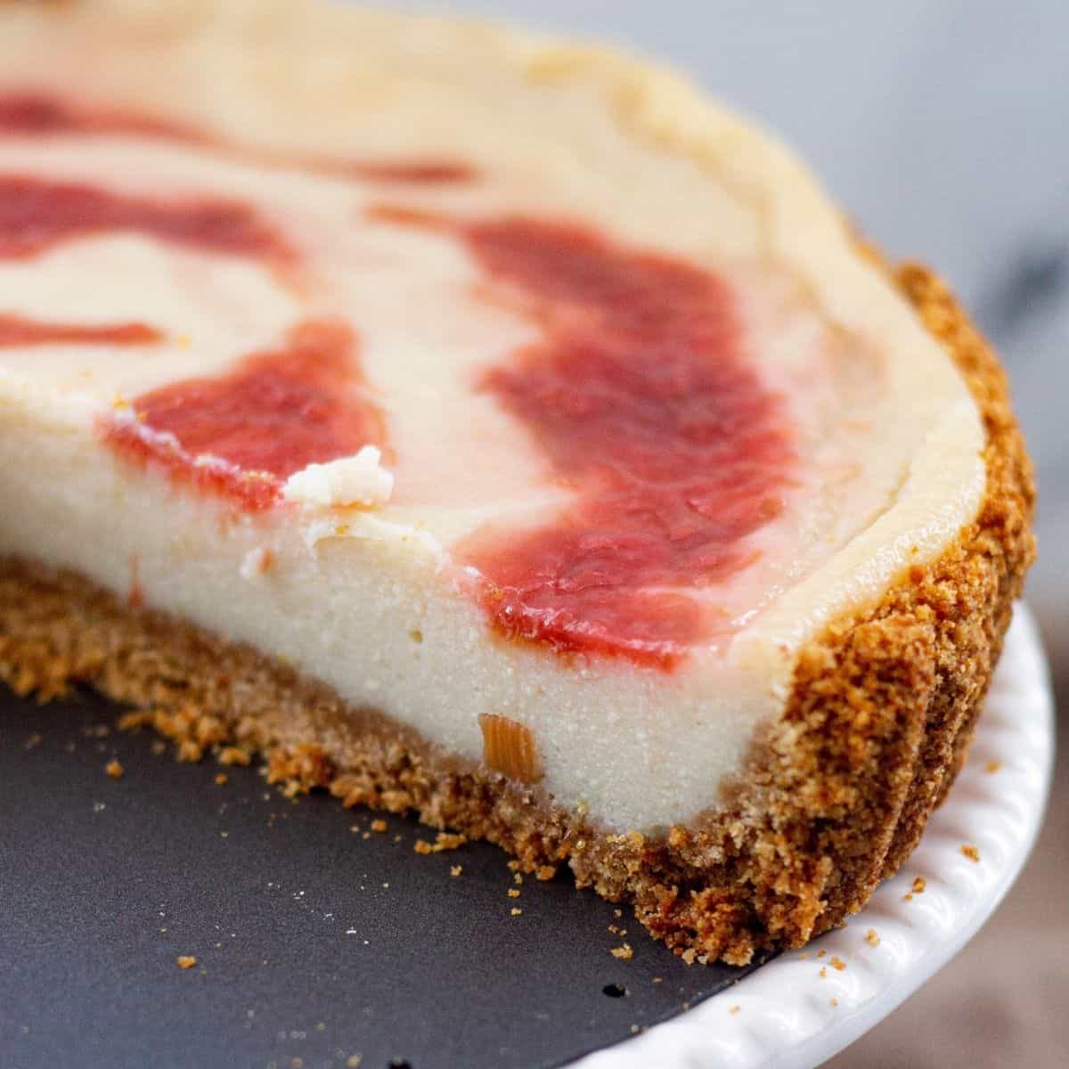 Easy Vegan Baked Cheesecake New York Style