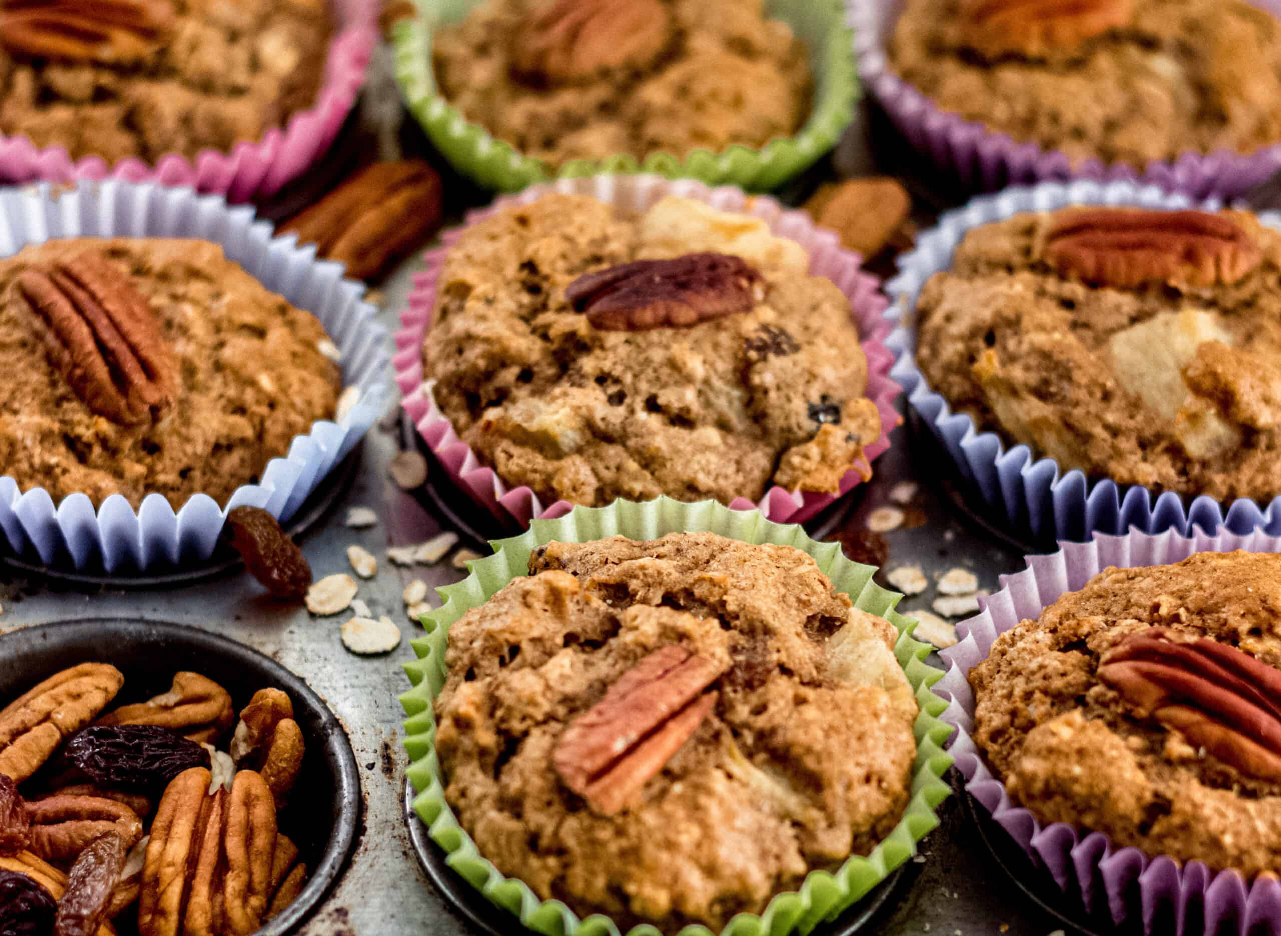 Healthy Vegan Breakfast Muffins