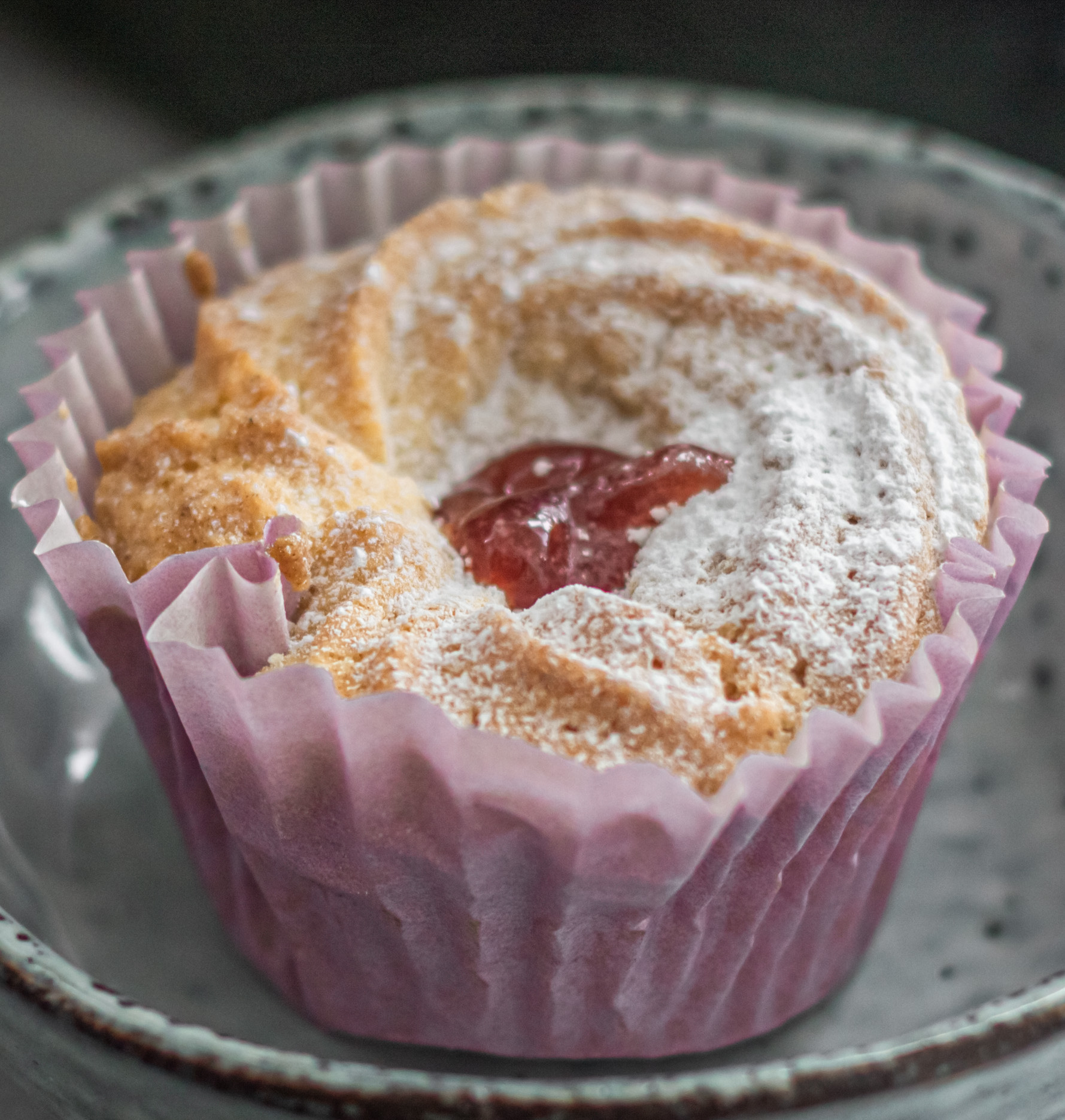 Viennese Cake on a saucer