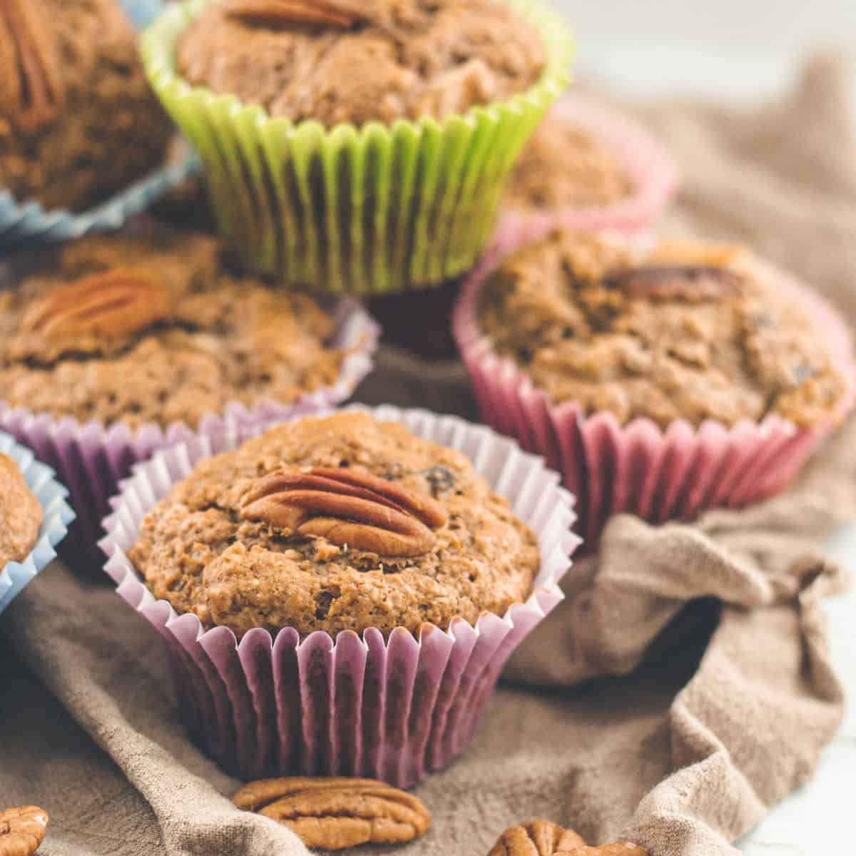 Healthy Vegan Breakfast Muffins