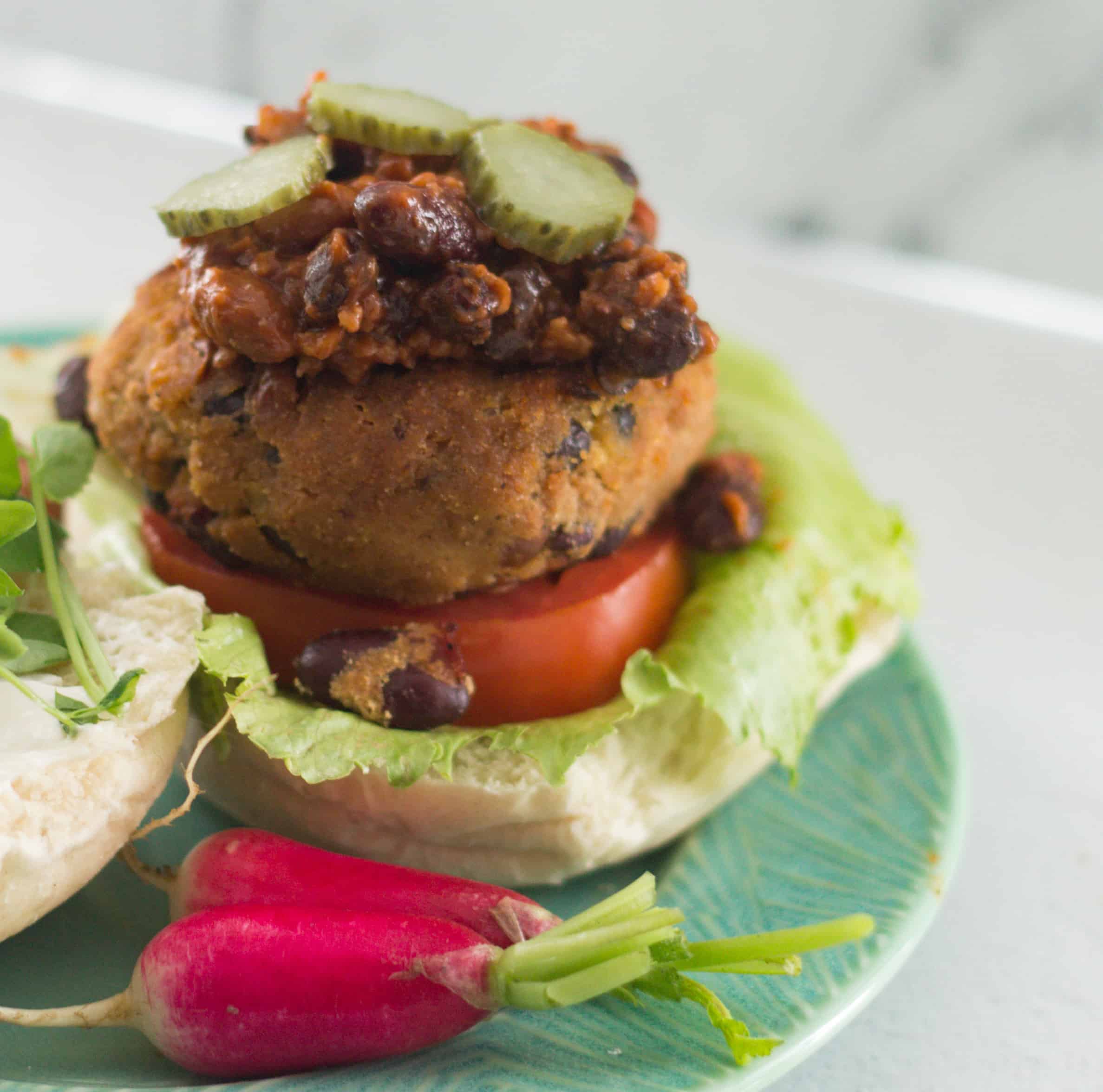 Spicy Beanburger Recipe