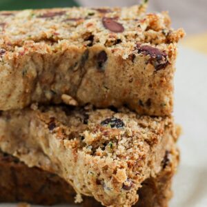 Zucchini Bread slices