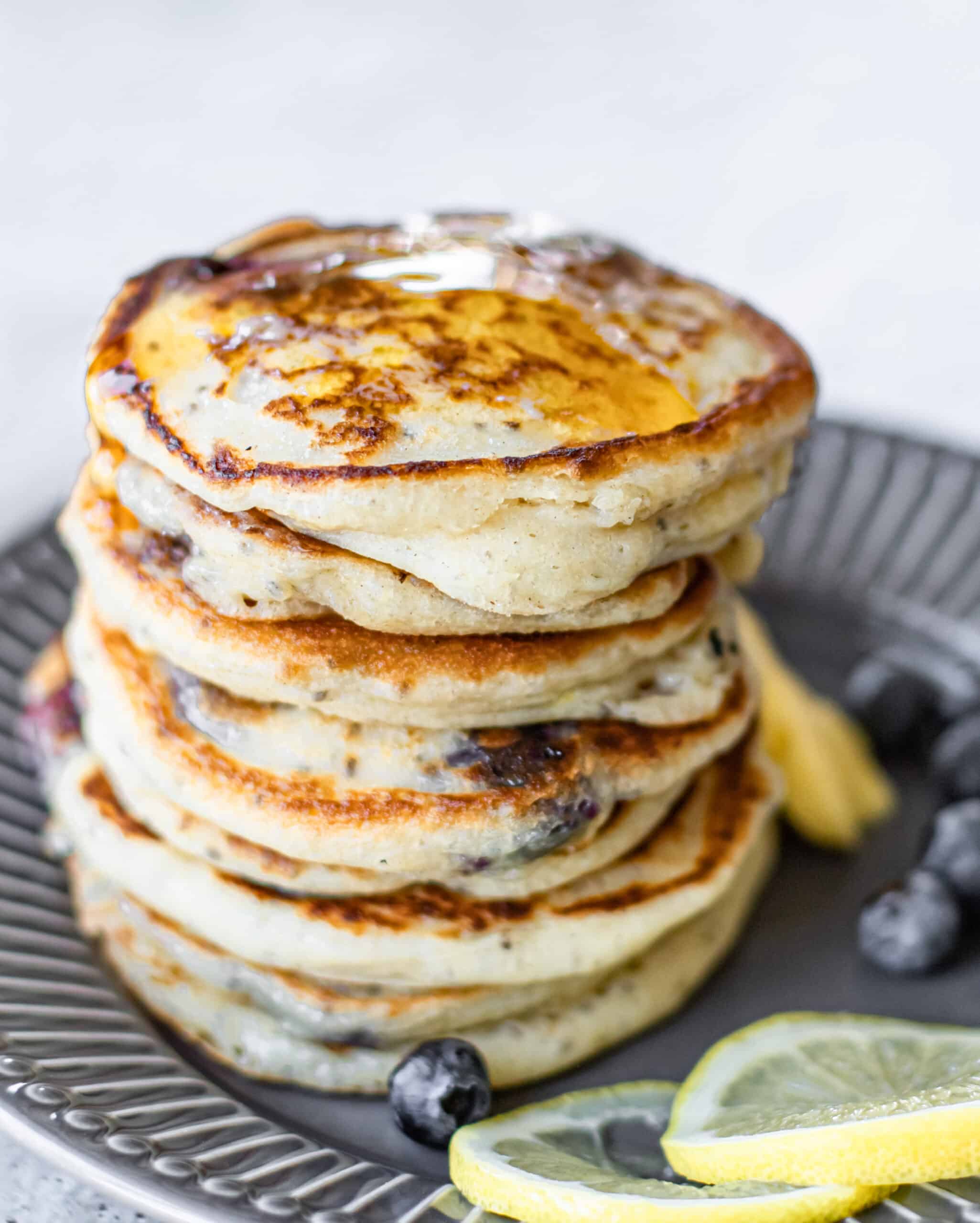 BLueberry Muffin stack