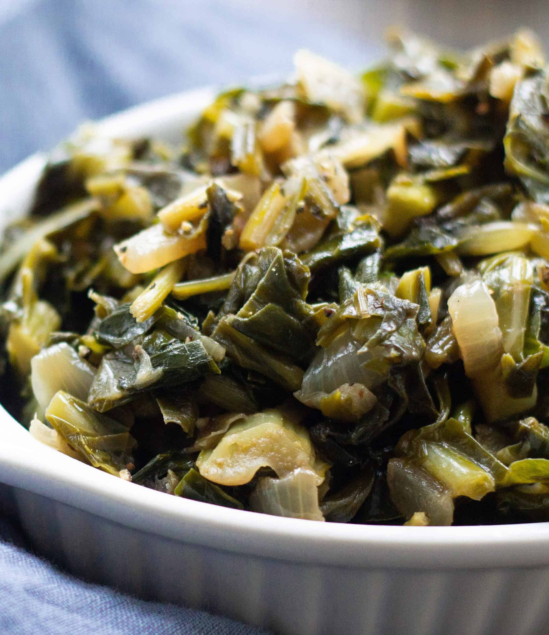 Easy Vegan Collard Greens