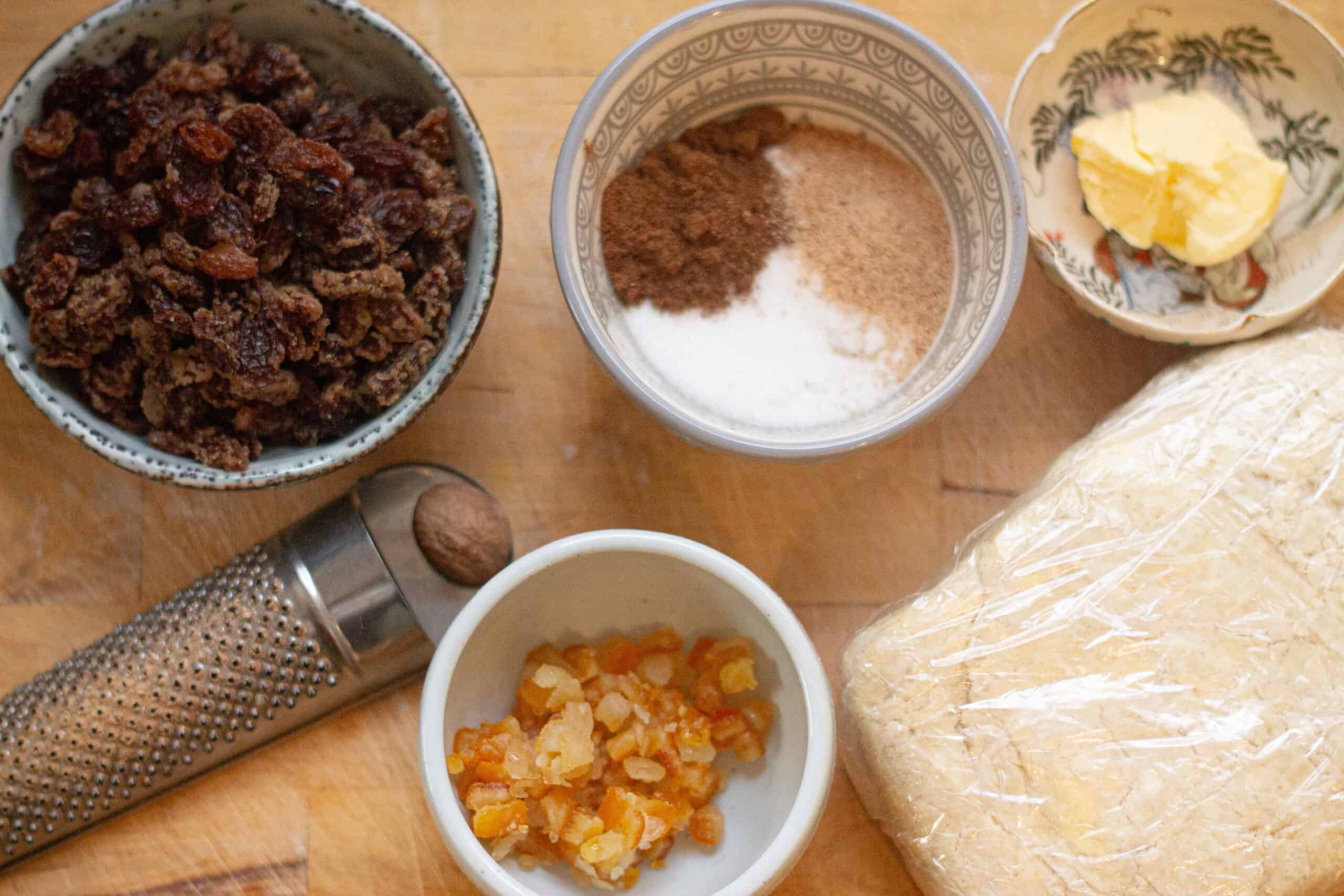 Ingredients for Eccles Cakes