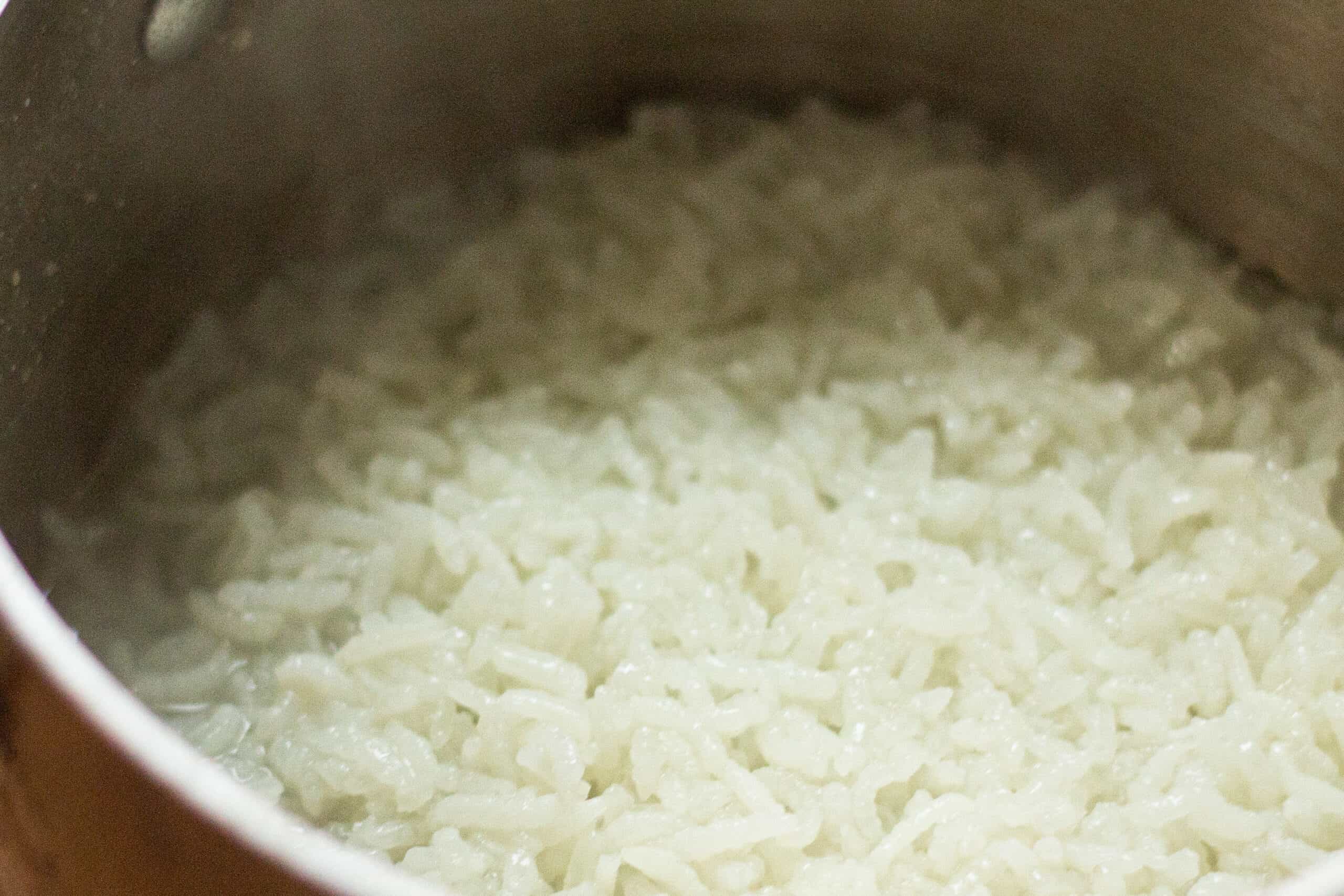 Cooked rice