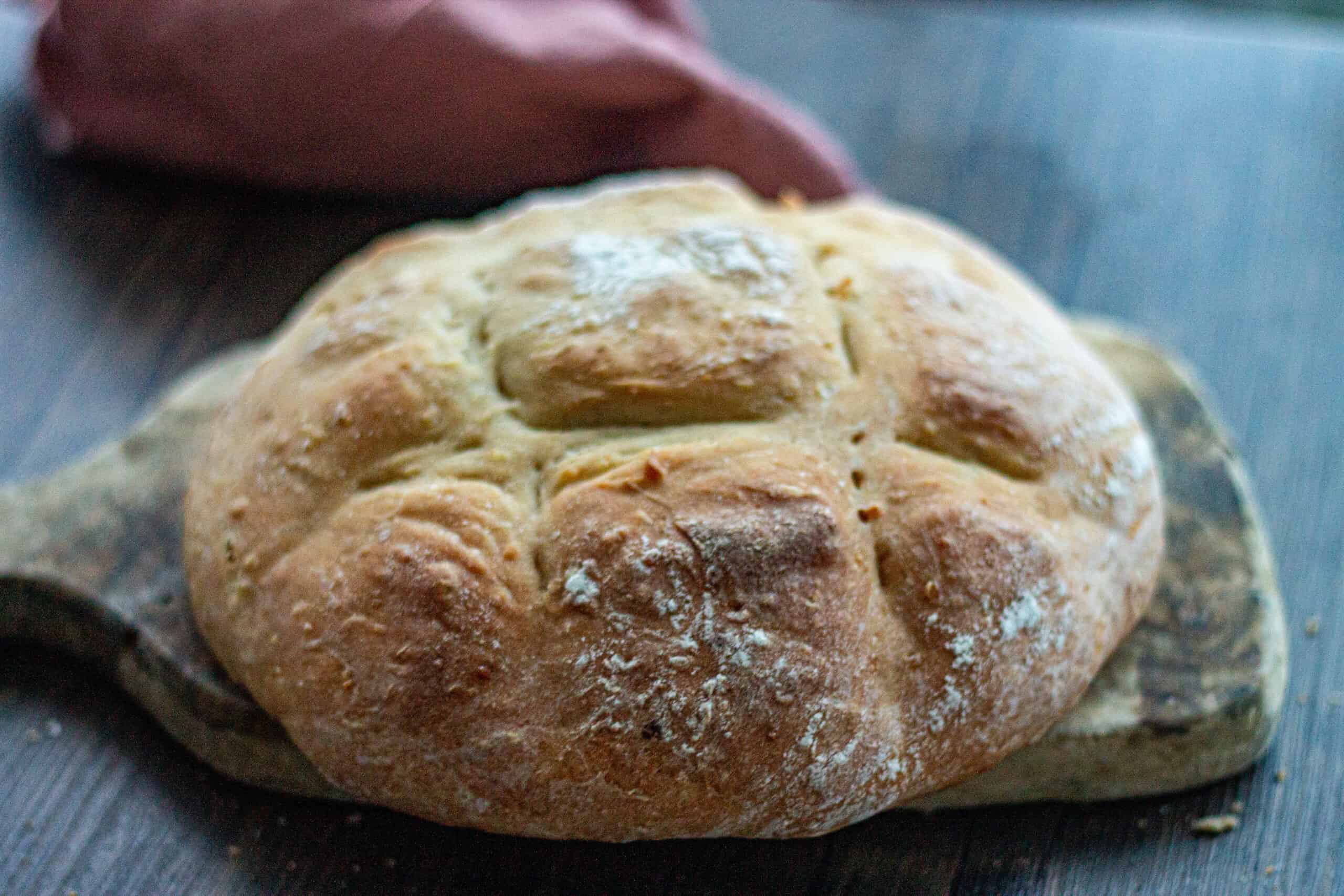 Rice Bread loaf uncut