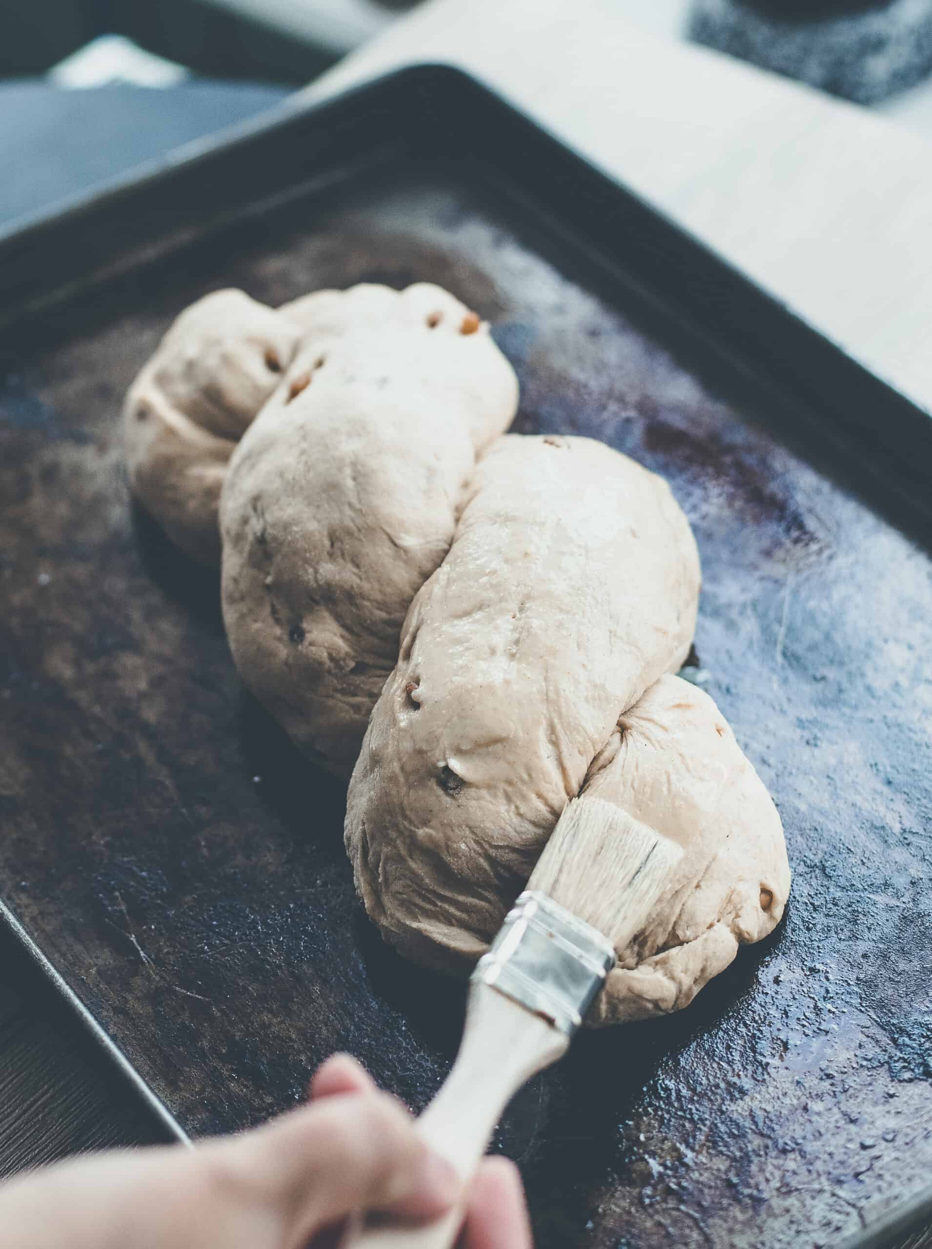 Polenta Loaf plait