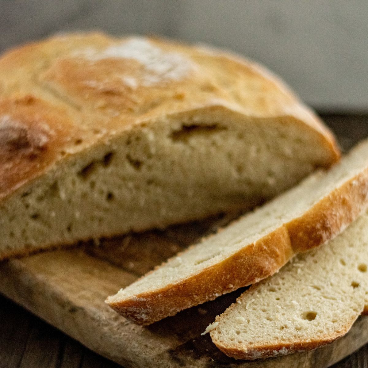 A loaf of rice bread sliced