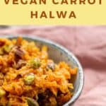 Vegan Carrot Halwa pin