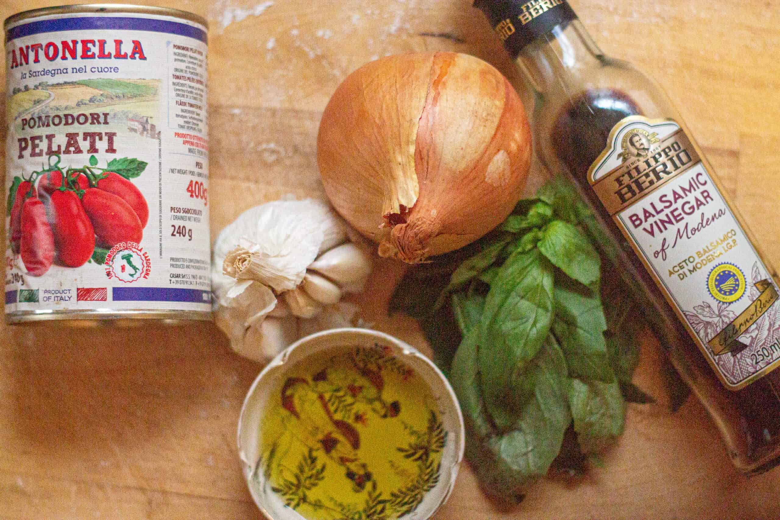 Pizza Sauce ingredients