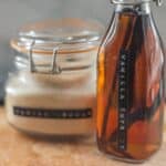 PIcture of Vanilla Extract and Vanilla Sugar