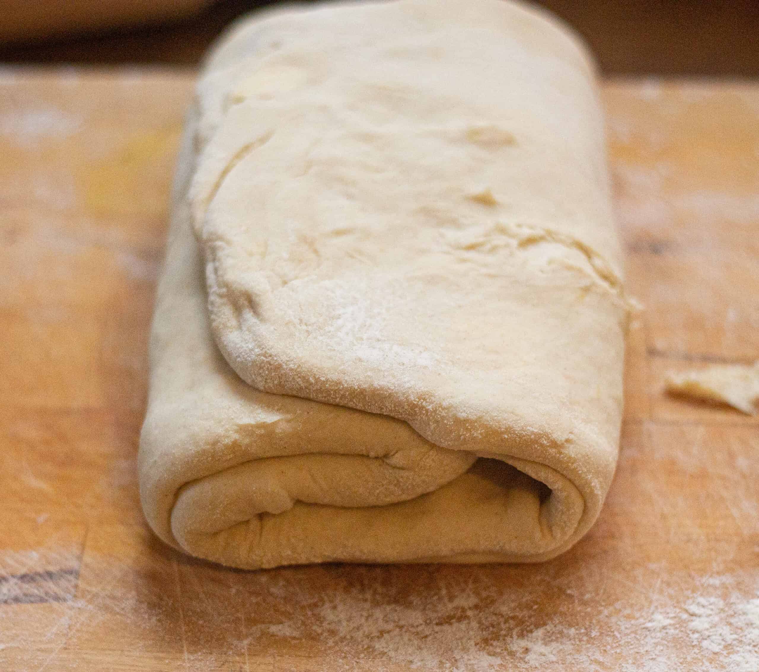 Making a book out of dough