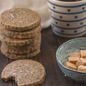 Coffee Shortbread Featured Image