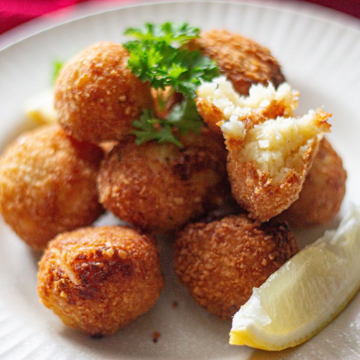 Vegan Fried Parsnip Balls – crisp, creamy and so delicious!