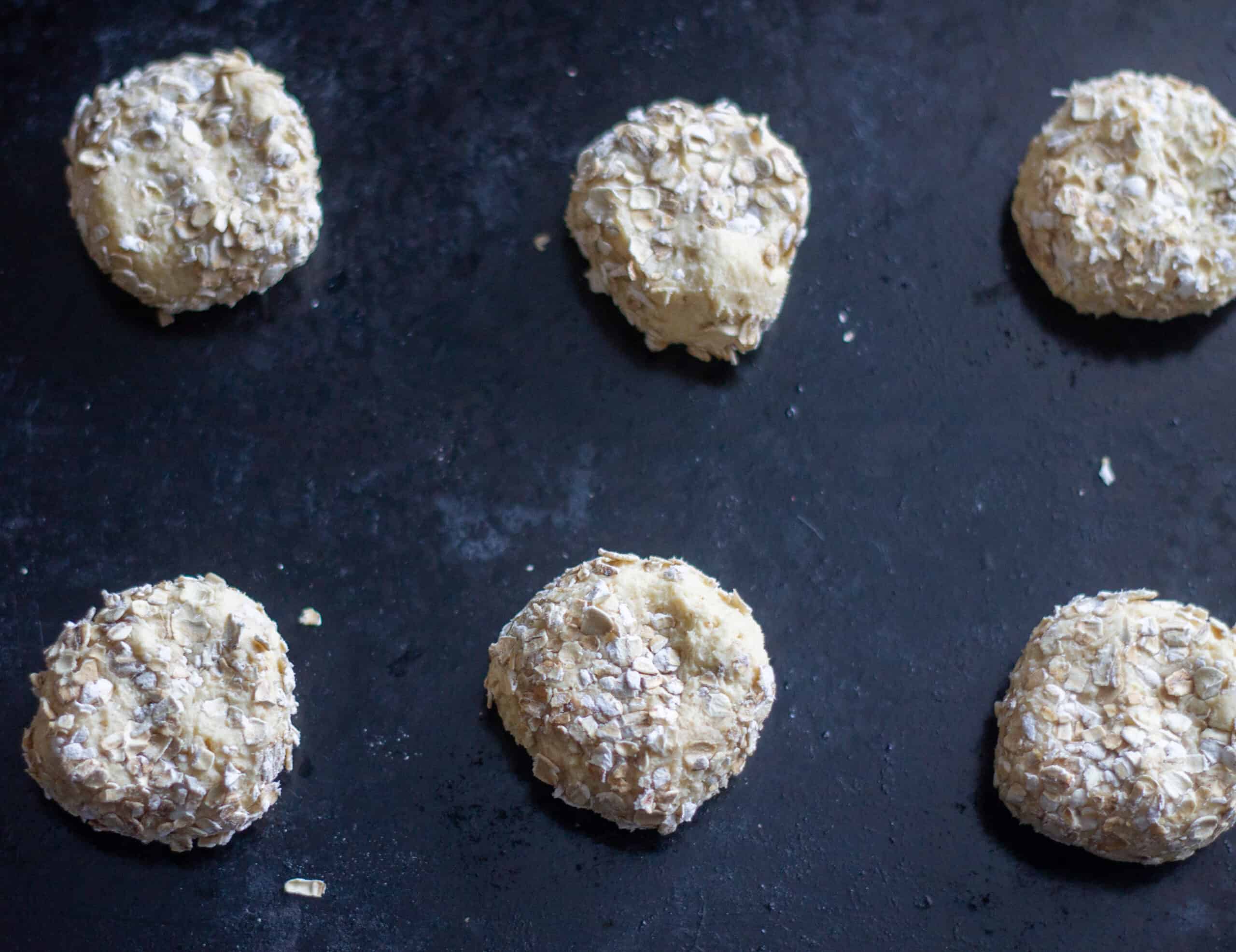 Melting Moments ready for the oven