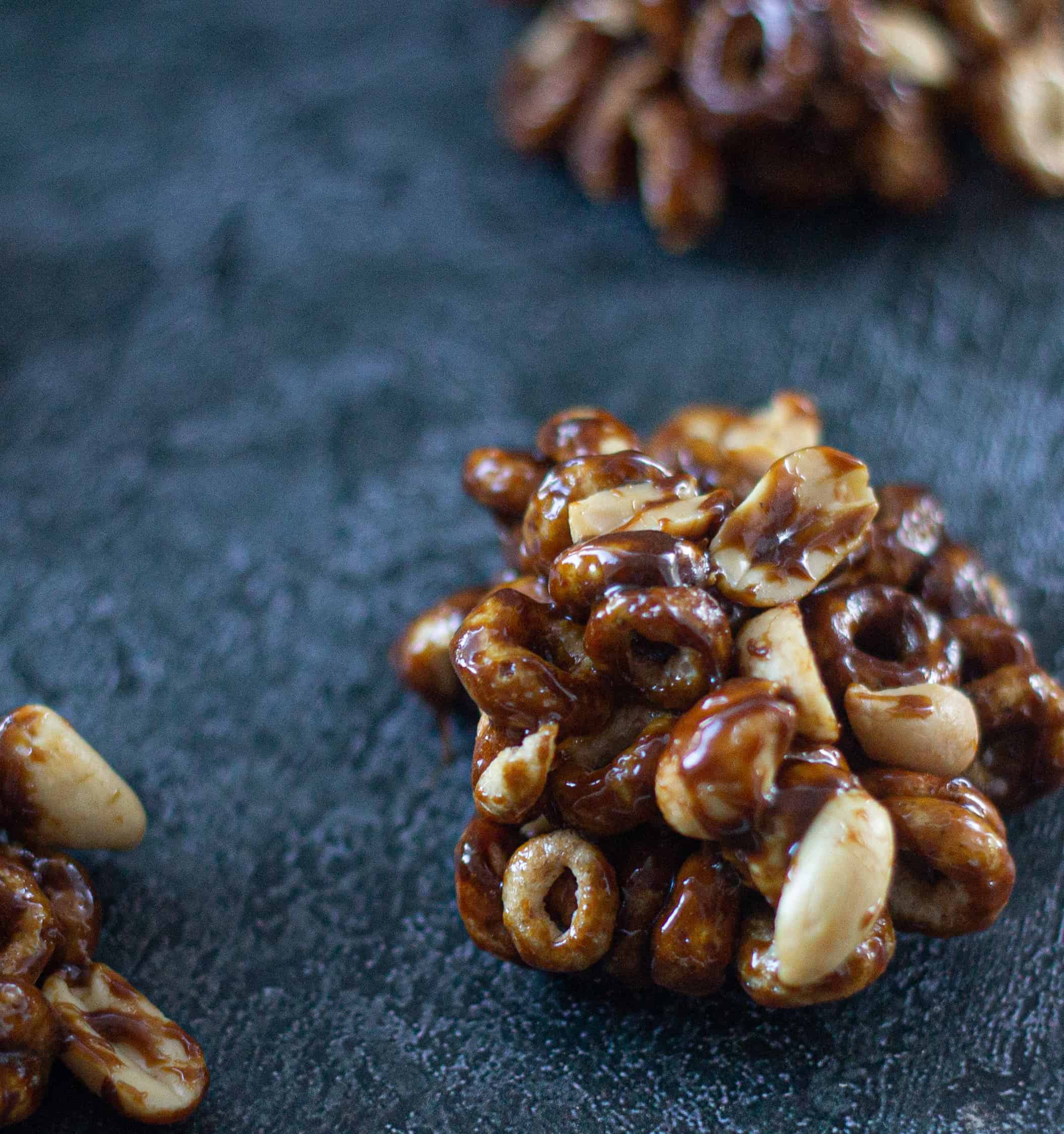 Cheerio peanut treats