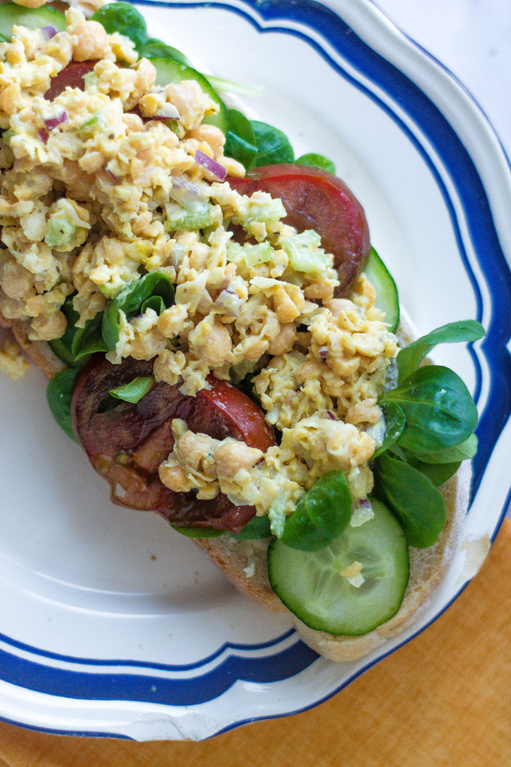 Easy Vegan Chickpea Tuna Mayo