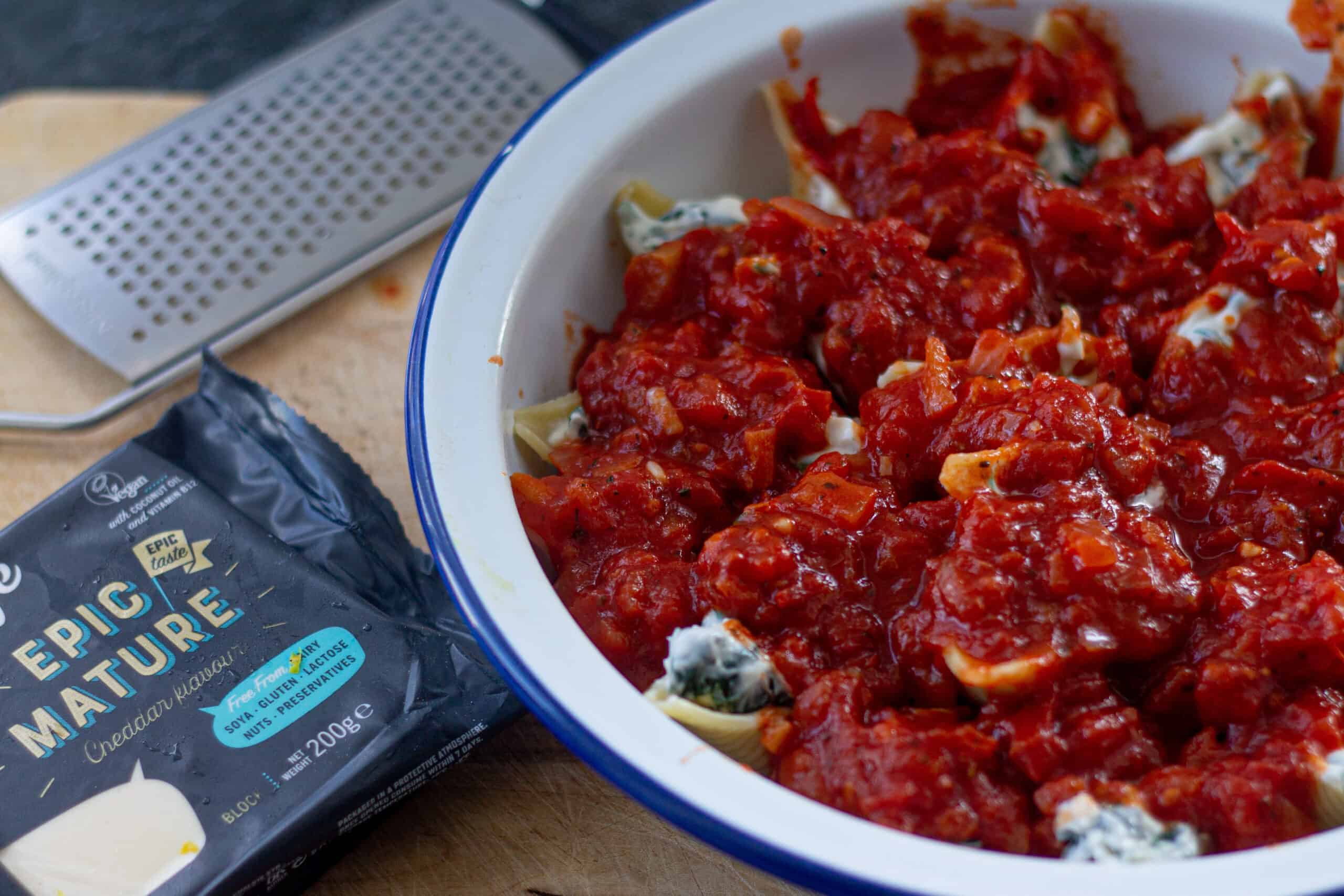 Stuffed Pasta shells