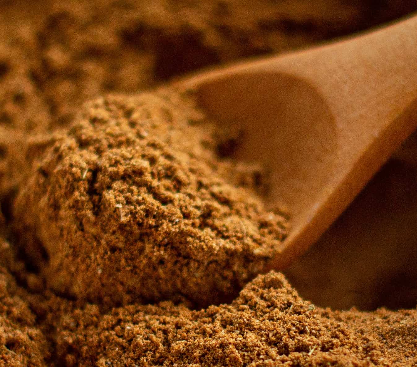 Chai Powder on a spoon