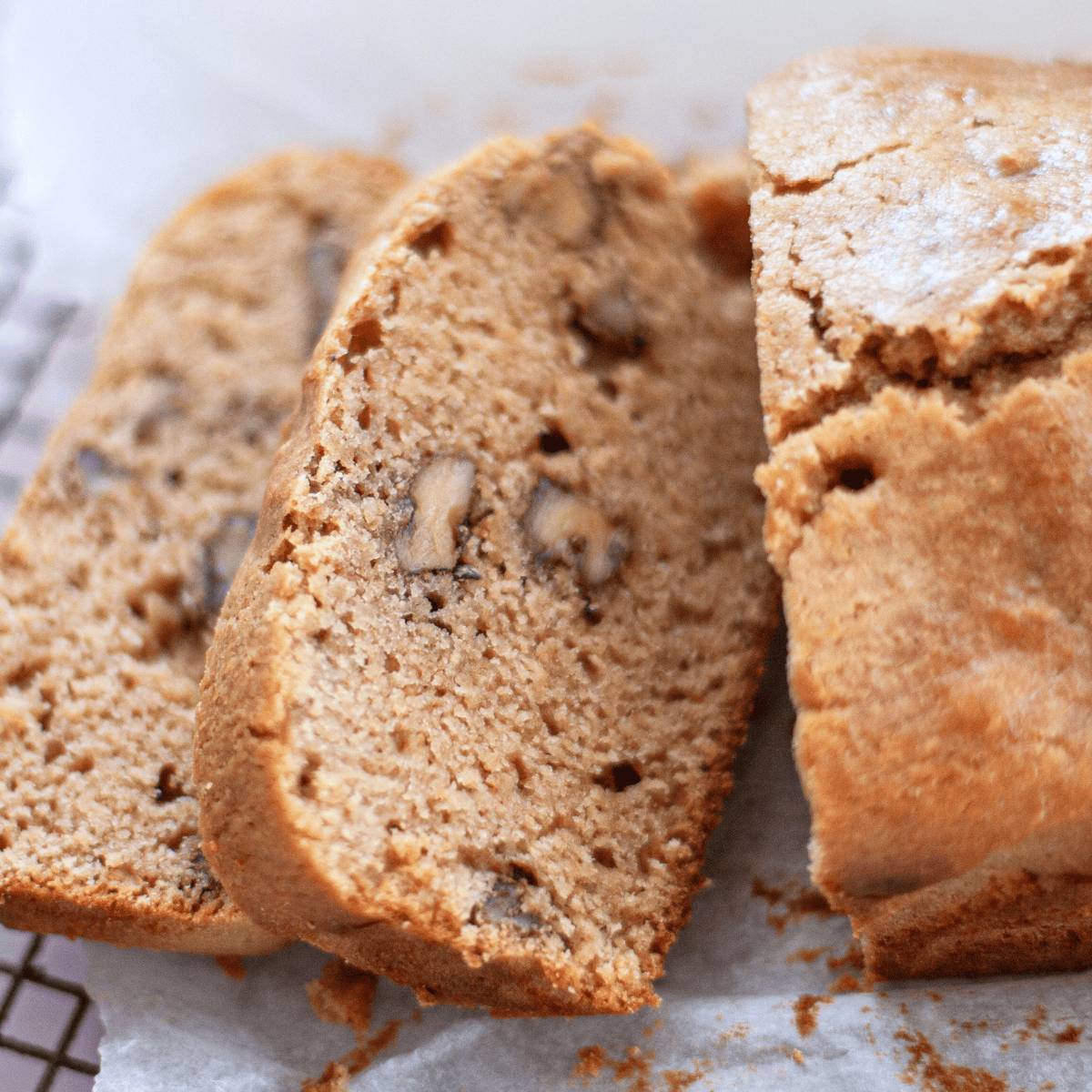 Easy and Yummy Dairy-Free Walnut and Maple Loaf Cake