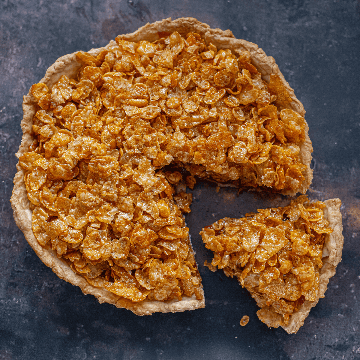 Easy and Delicious Vegan Cornflake Tart