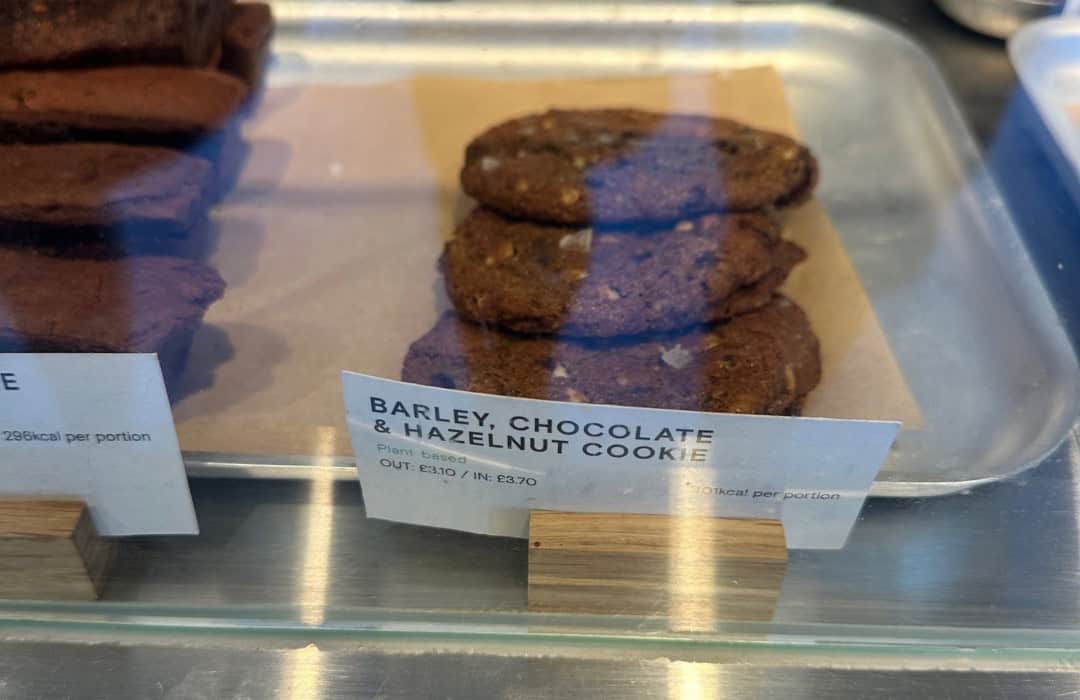 GailsVegan Spelt Cookie.